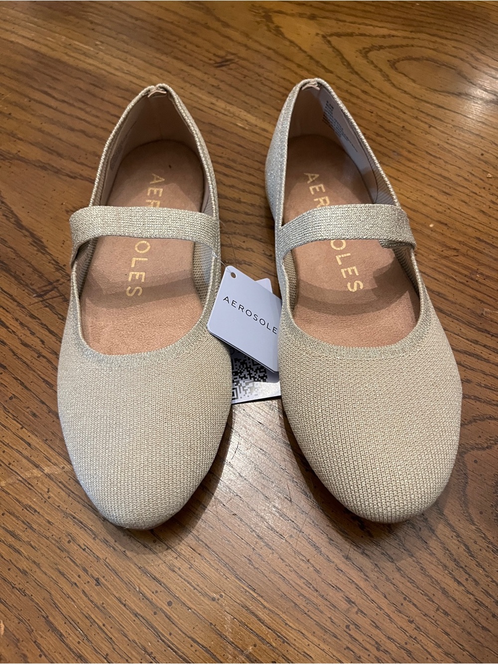 Aerosoles Women's Knit Mary Jane Flats, size 9.5, new with tags